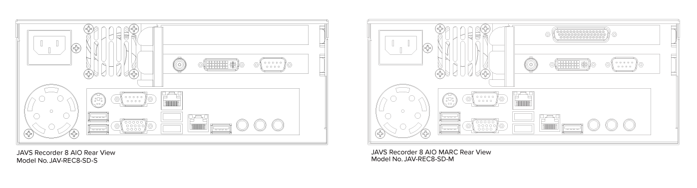 Recorder 8 AIO Wireframe Recorder 8 AIO Wireframe